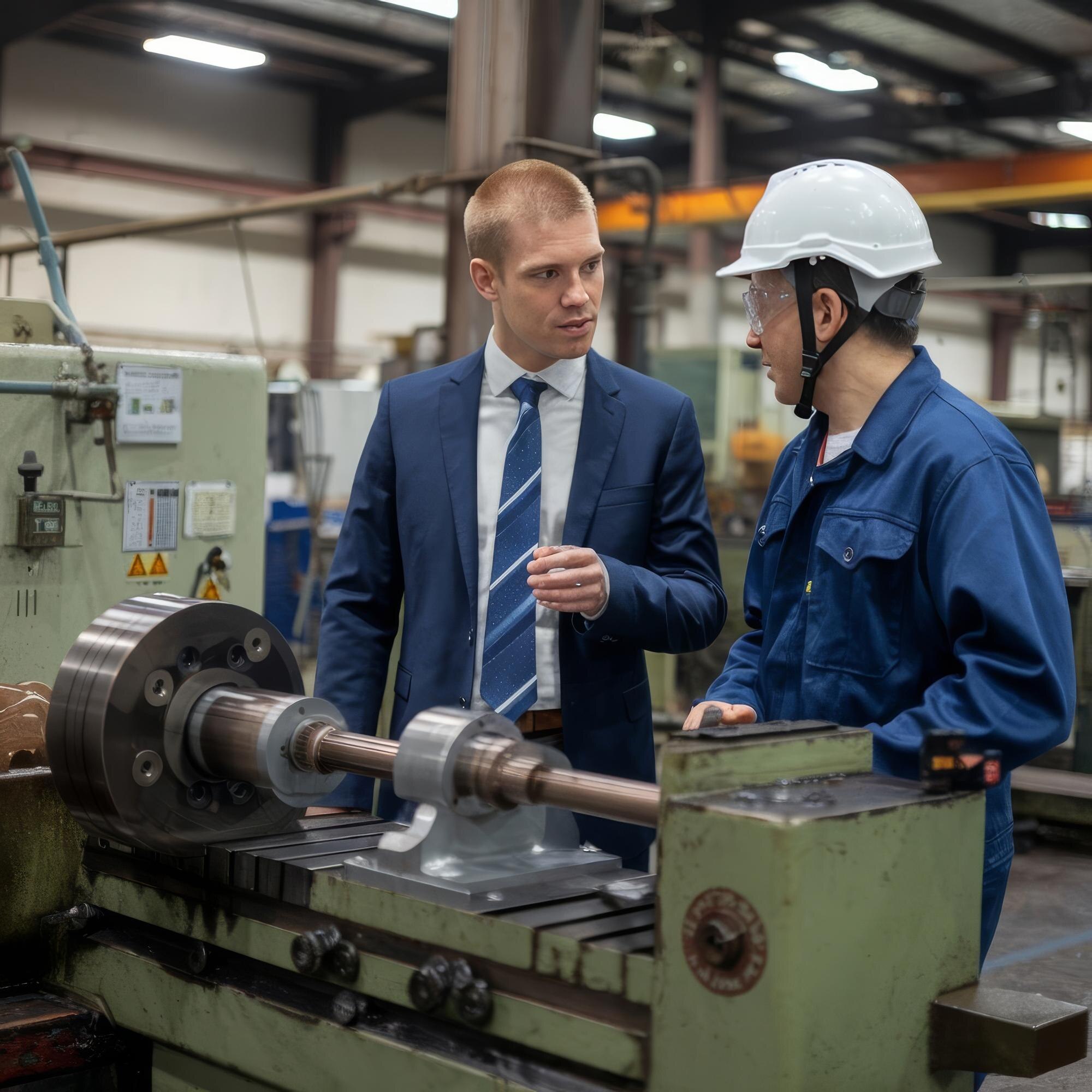 CNC torna tezgahında iş mili ve kılavuz yüzeylerinin kontrol edilmesi